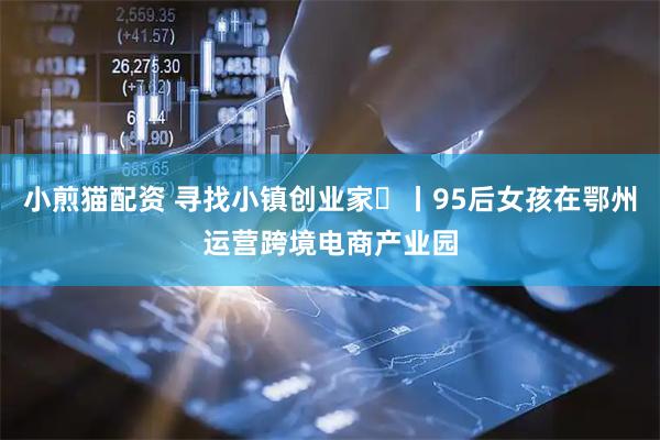 小煎猫配资 寻找小镇创业家㊽丨95后女孩在鄂州运营跨境电商产业园
