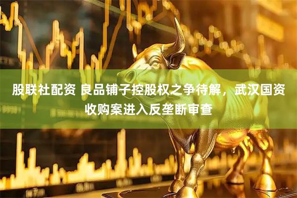 股联社配资 良品铺子控股权之争待解，武汉国资收购案进入反垄断审查