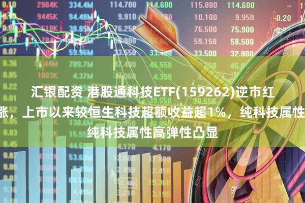 汇银配资 港股通科技ETF(159262)逆市红盘冲击3连涨，上市以来较恒生科技超额收益超1%，纯科技属性高弹性凸显